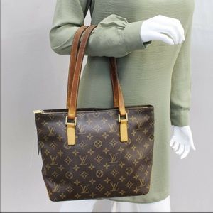 LV CABAS PIANO SHOULDER TOTE BAG MONOGRAM